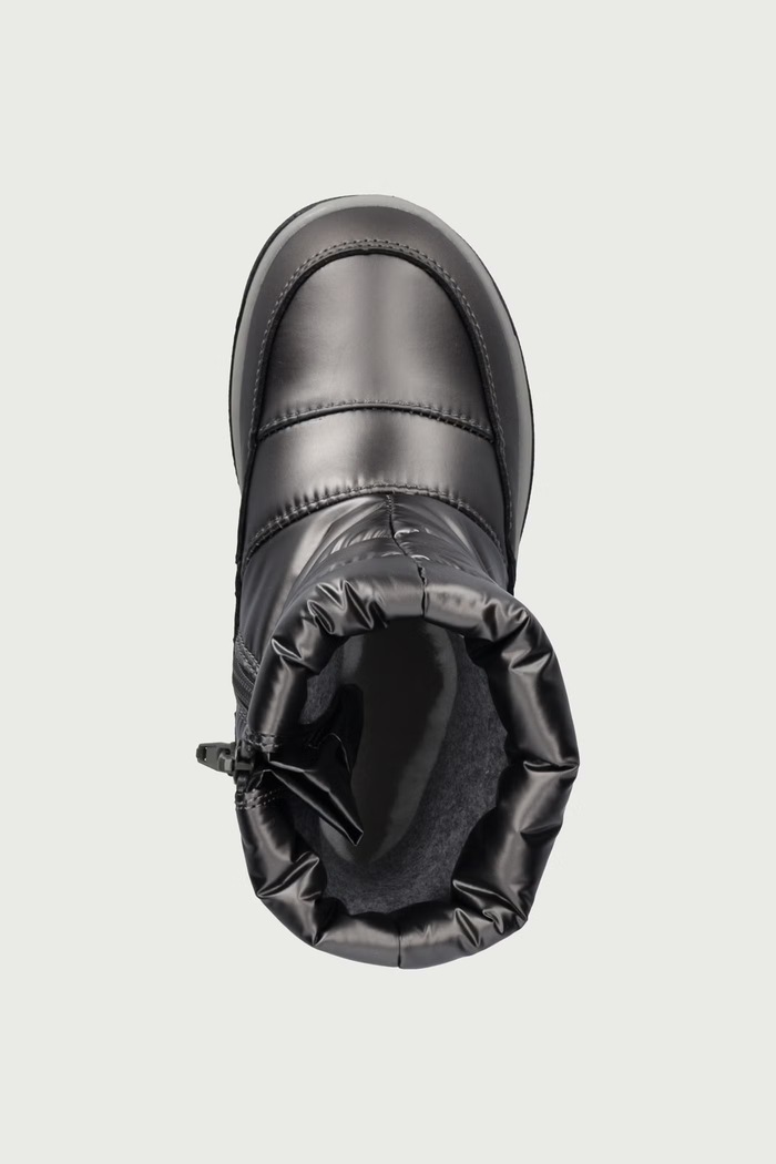 Śniegowce dziecięce Calvin Klein V3AD.83435.24.29 srebrny