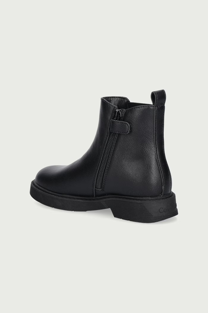 Dziewczynka Calvin Klein Sztyblety dziecięce V3X5.83498.30.34 czarny