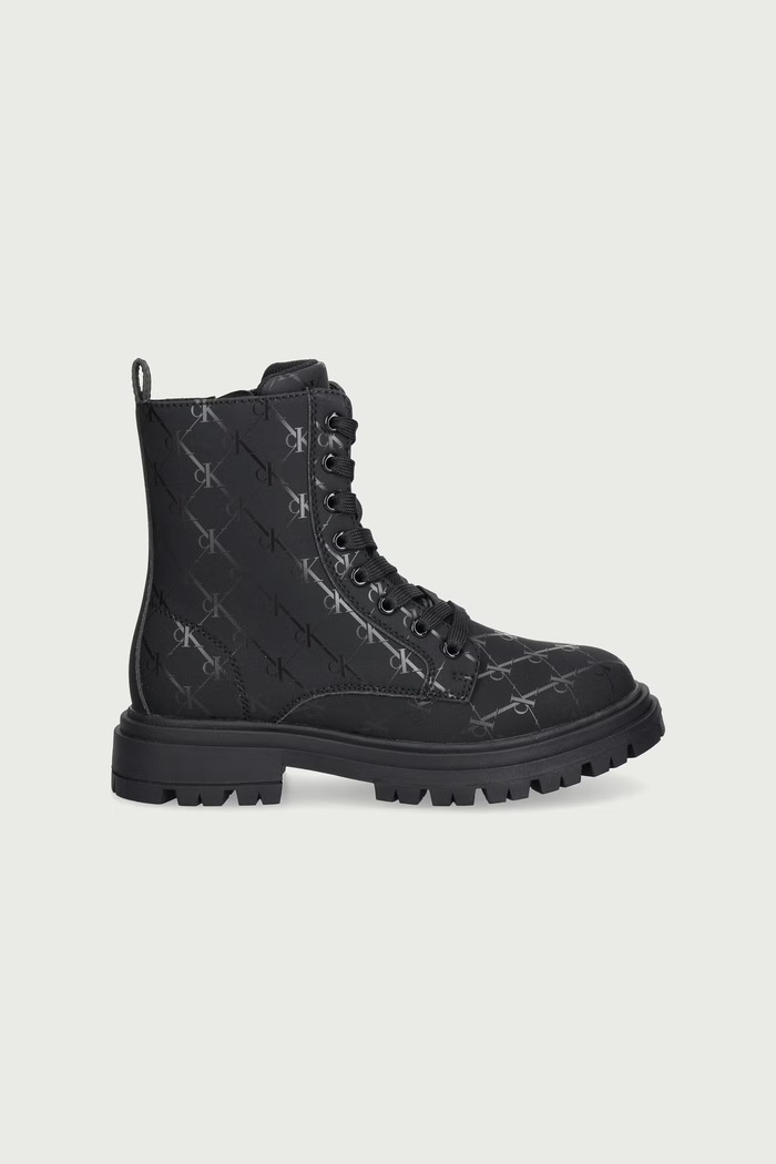 Calvin Klein Botki dziecięce V3A5.83415.30.34 czarny AW26