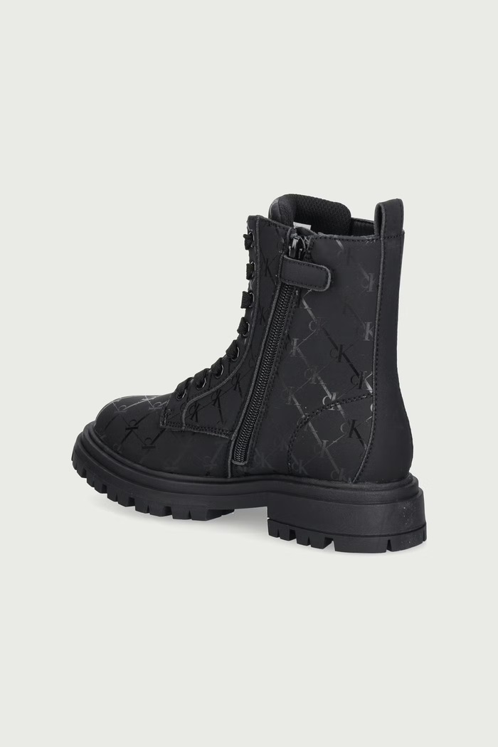 Dziewczynka Calvin Klein Botki dziecięce V3A5.83415.30.34 czarny