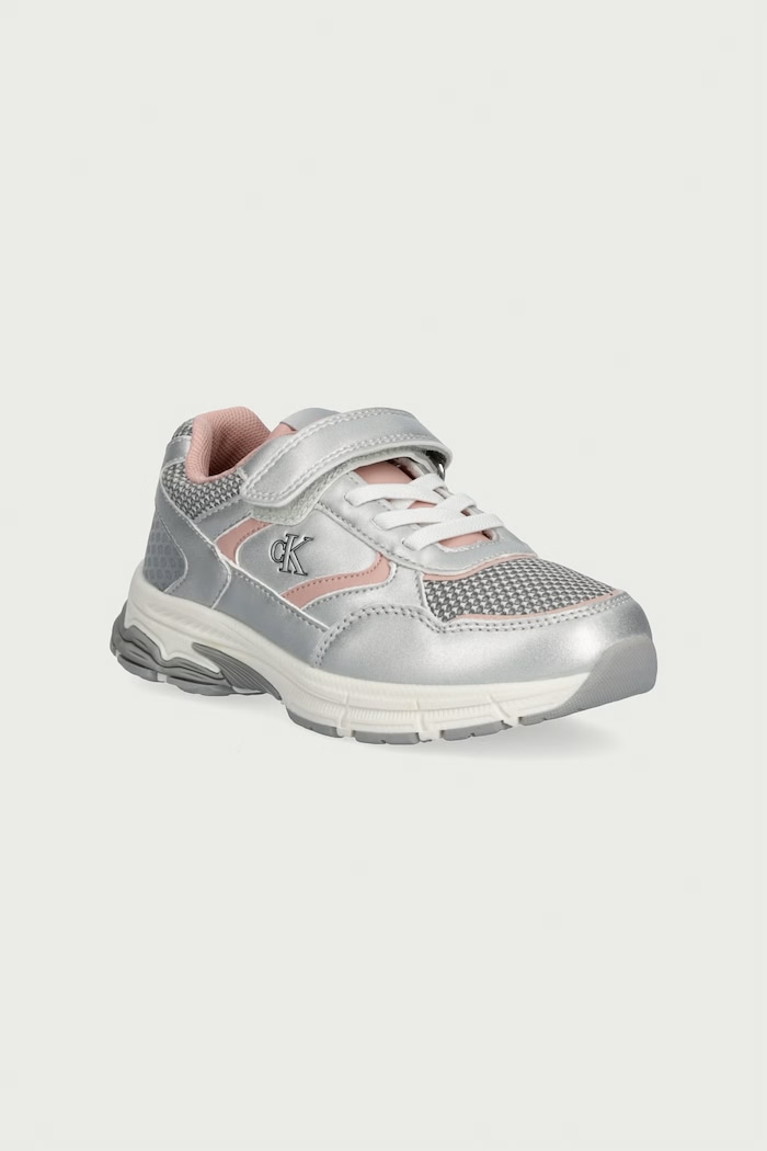 Calvin Klein Sneakersy dziecięce srebrny V1A9.83393.24.29