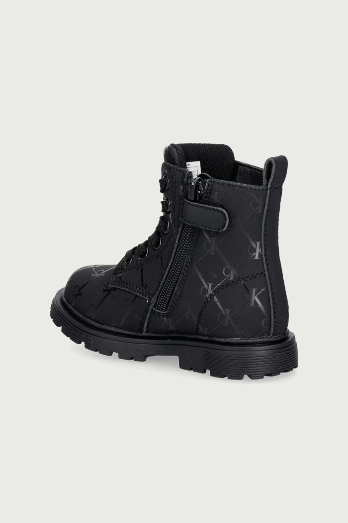 Dziewczynka Calvin Klein Botki dziecięce V1A5.83410 czarny