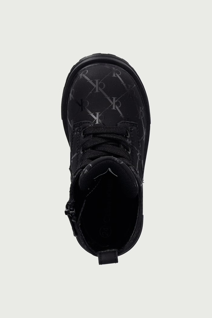 Botki dziecięce Calvin Klein V1A5.83410 czarny
