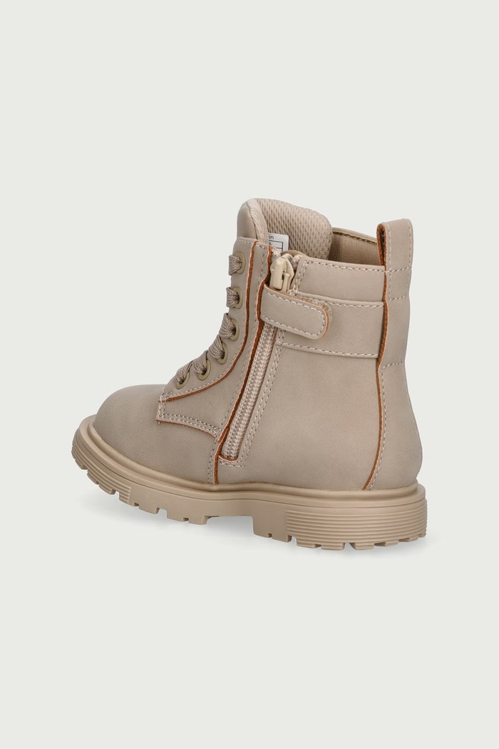 Dziewczynka Calvin Klein Botki dziecięce V1A5.83409 beżowy