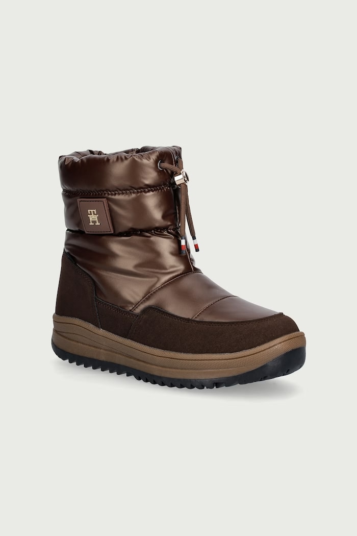 Tommy Hilfiger Buty zimowe dziecięce brązowy T3AD.35206.35.40