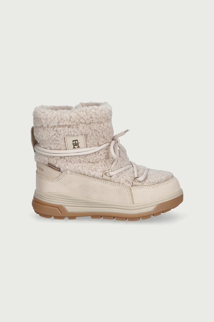 Tommy Hilfiger Śniegowce dziecięce T3AD.35205.24.29 beżowy AW26