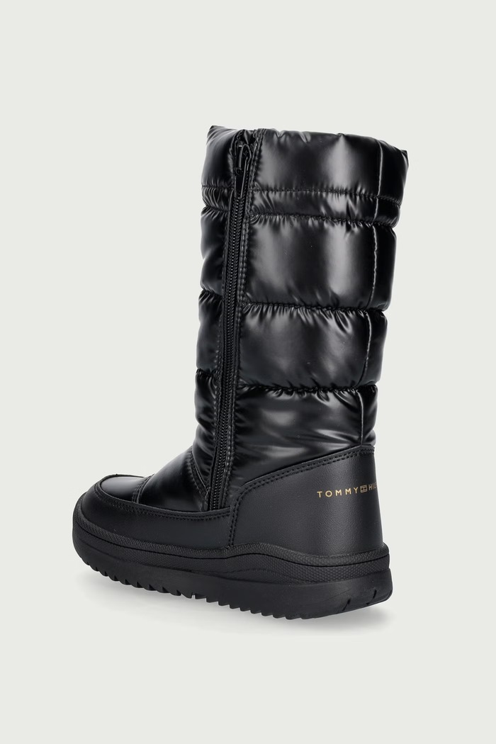 Dziewczynka Tommy Hilfiger Śniegowce zimowe dziecięce T3AC.35207.30.34 czarny