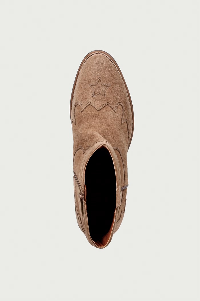 Kowbojki dziecięce zamszowe Tommy Hilfiger T3A5.35196.35.40 beżowy
