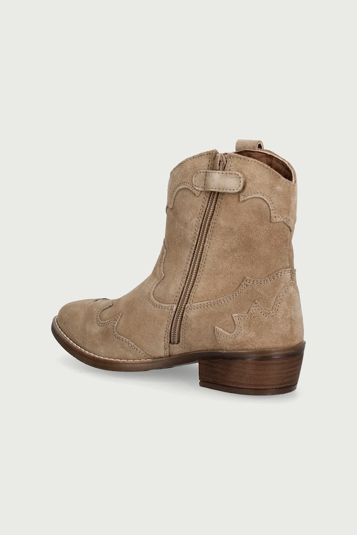 Dziewczynka Tommy Hilfiger Botki dziecięce zamszowe T3A5.35196.30.34 beżowy