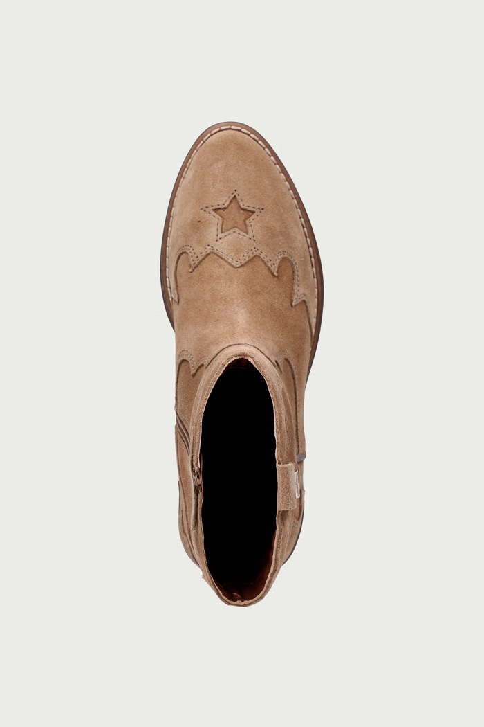 Botki dziecięce zamszowe Tommy Hilfiger T3A5.35196.30.34 beżowy