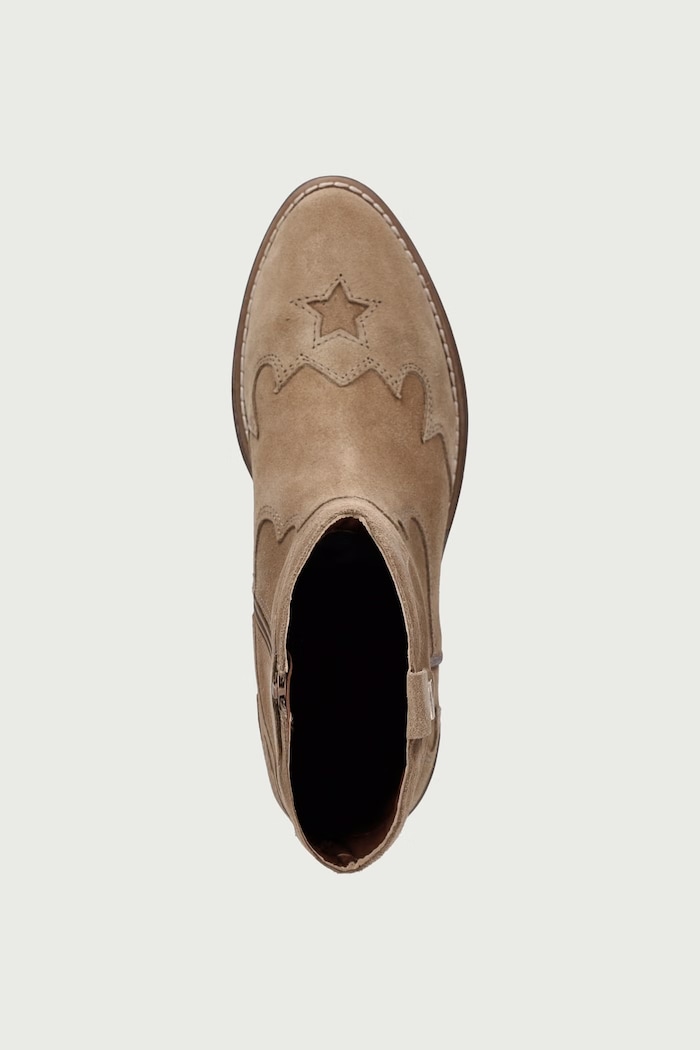 Botki dziecięce zamszowe Tommy Hilfiger T3A5.35196.30.34 beżowy