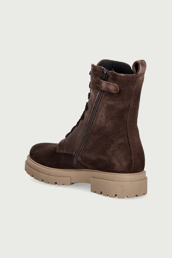 DÍVKA Tommy Hilfiger Farmářky na platformě dětské semišové T4A5.35172.30.34 hnědá