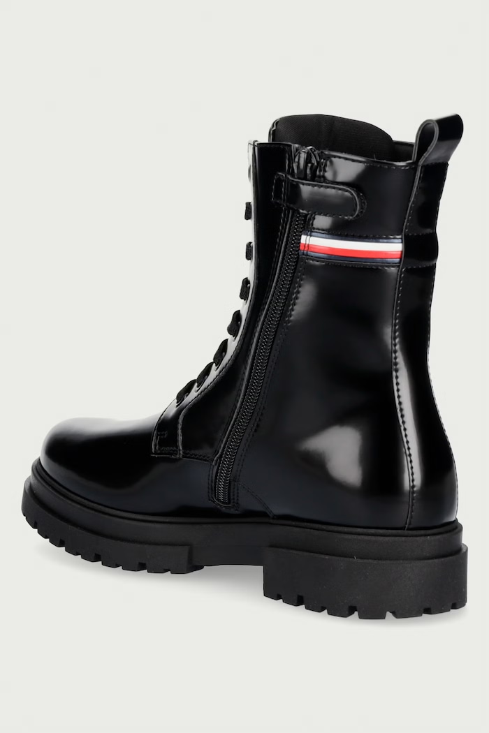 Dziewczynka Tommy Hilfiger Workery dziecięce T4A5.35177.35.40 czarny