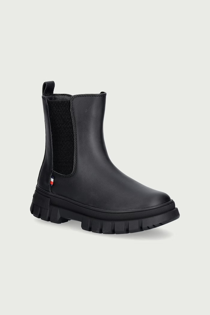 Tommy Hilfiger Gyerek csizma fekete T3X5.35295.30.34