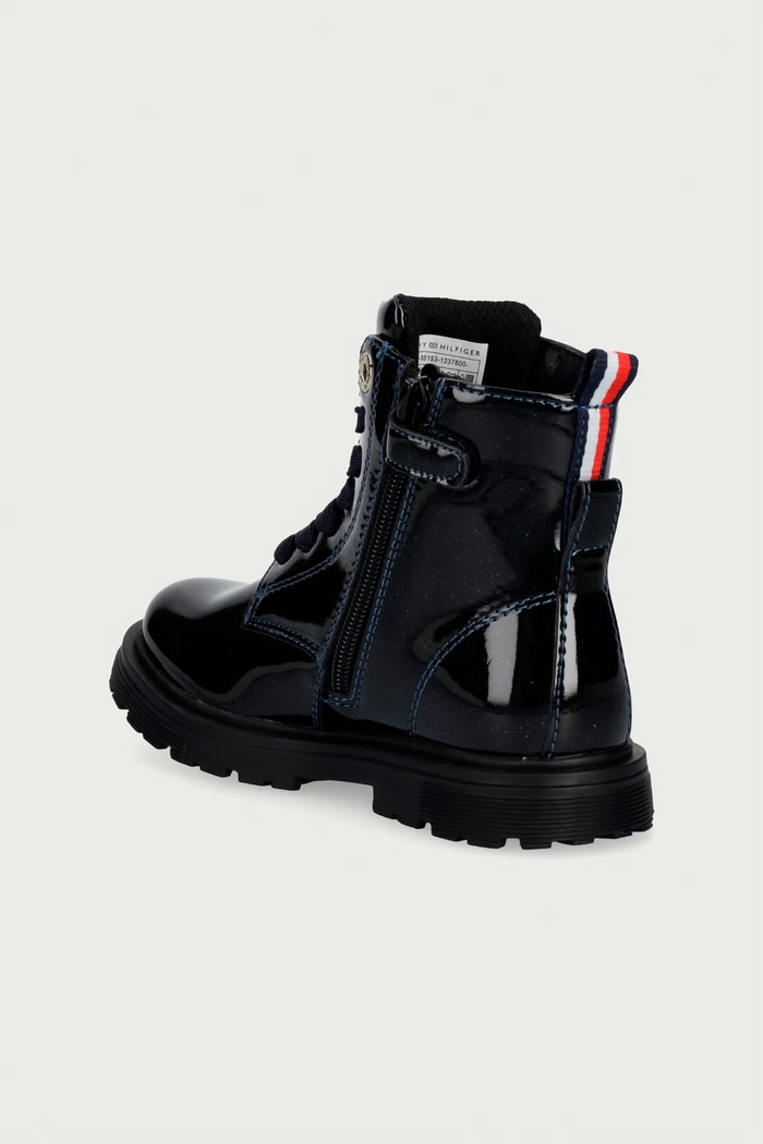 Dziewczynka Tommy Hilfiger Workery dziecięce T1A5.35153.20.29 czarny