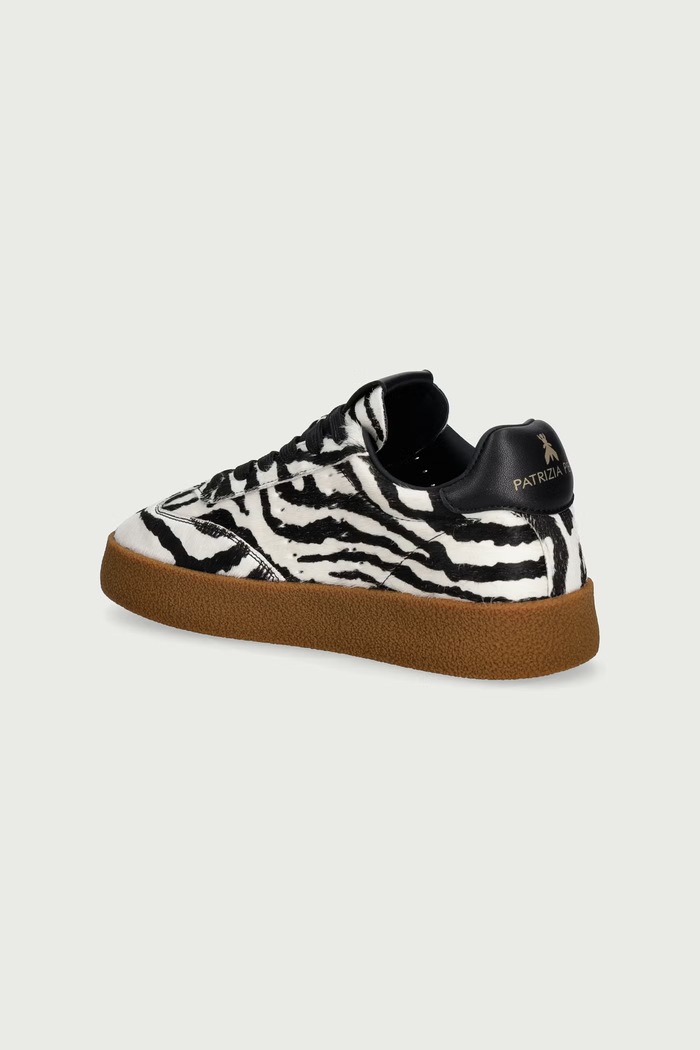 Dievča Patrizia Pepe Sneakers detské kožené PPJ425 čierna