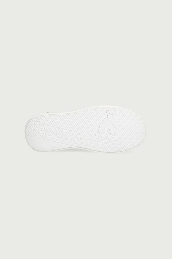 Sneakersy dziecięce skórzane Patrizia Pepe biały PPJ416