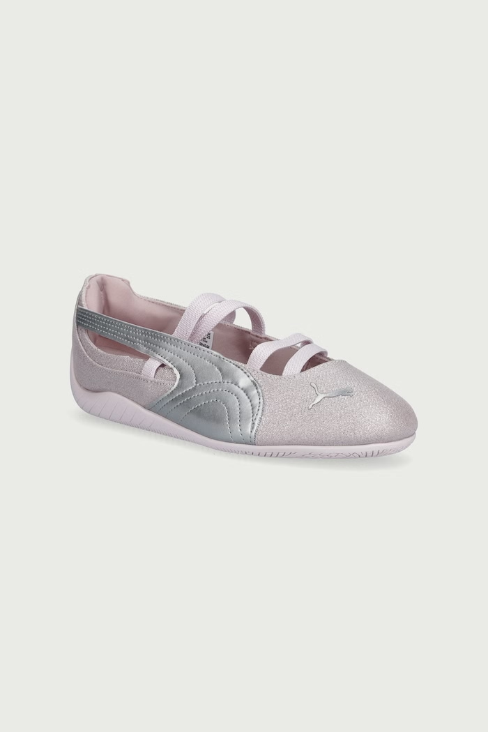 Puma Μπαλαρίνες Παιδικές Speedcat Ballet Shine Jr ροζ 407435