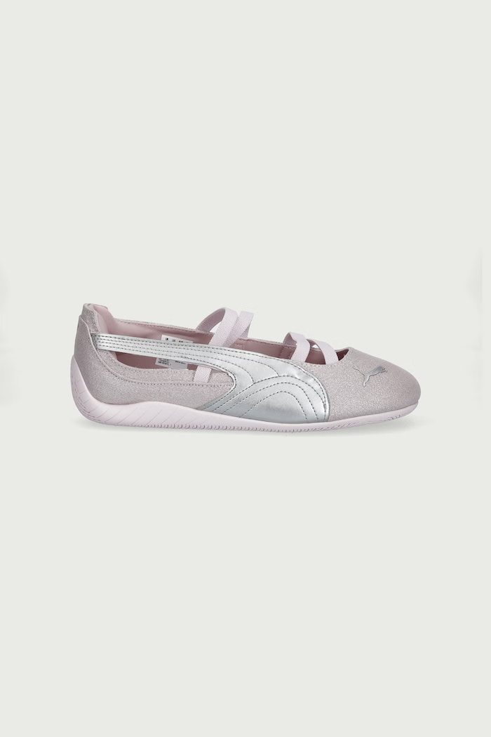 Puma Μπαλαρίνες Παιδικές Speedcat Ballet Shine Jr 407435 ροζ AW26