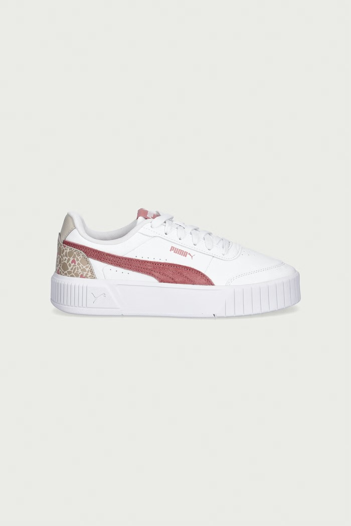 Puma Carina Mia Winter Safari Jr sneakersy dziecięce 407508 biały AW26