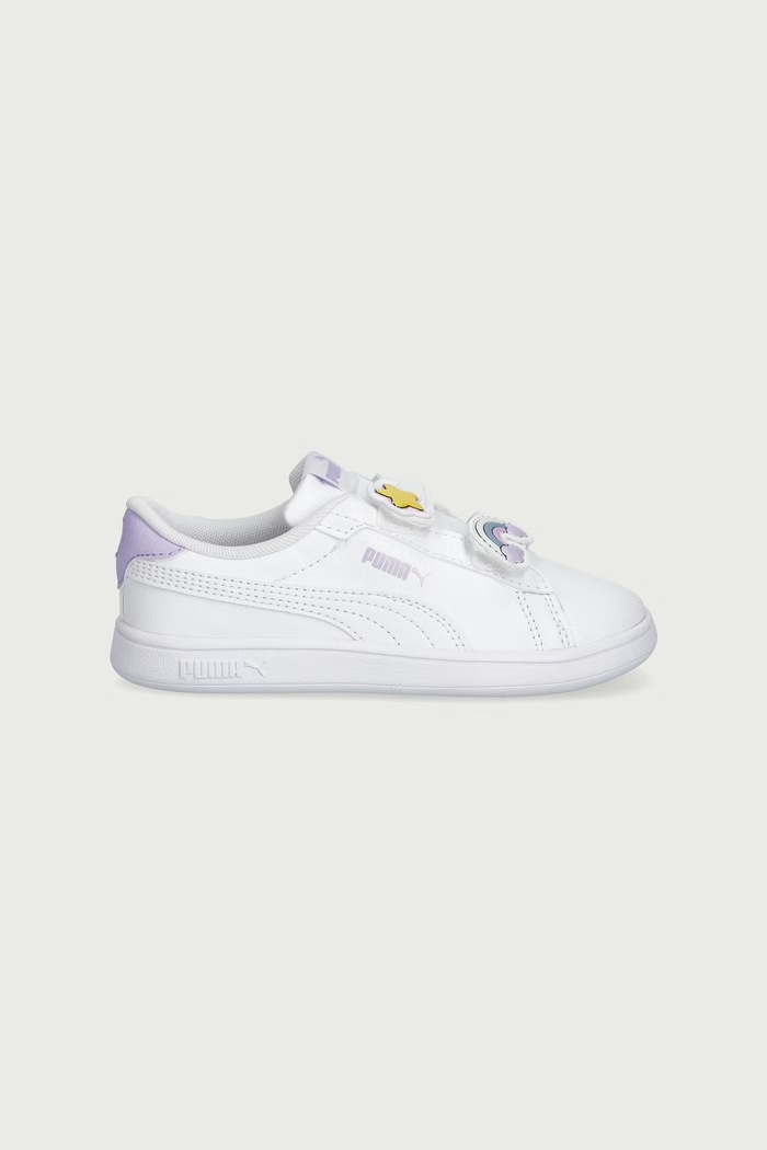 Puma Puma Smash 3.0 Badges V Inf sneakers παιδικά 397287 λευκό AW26