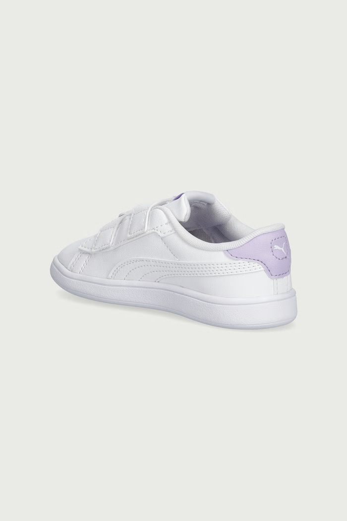 Puma Puma Smash 3.0 Badges V Inf sneakersy dziecięce 397287 biały AW26