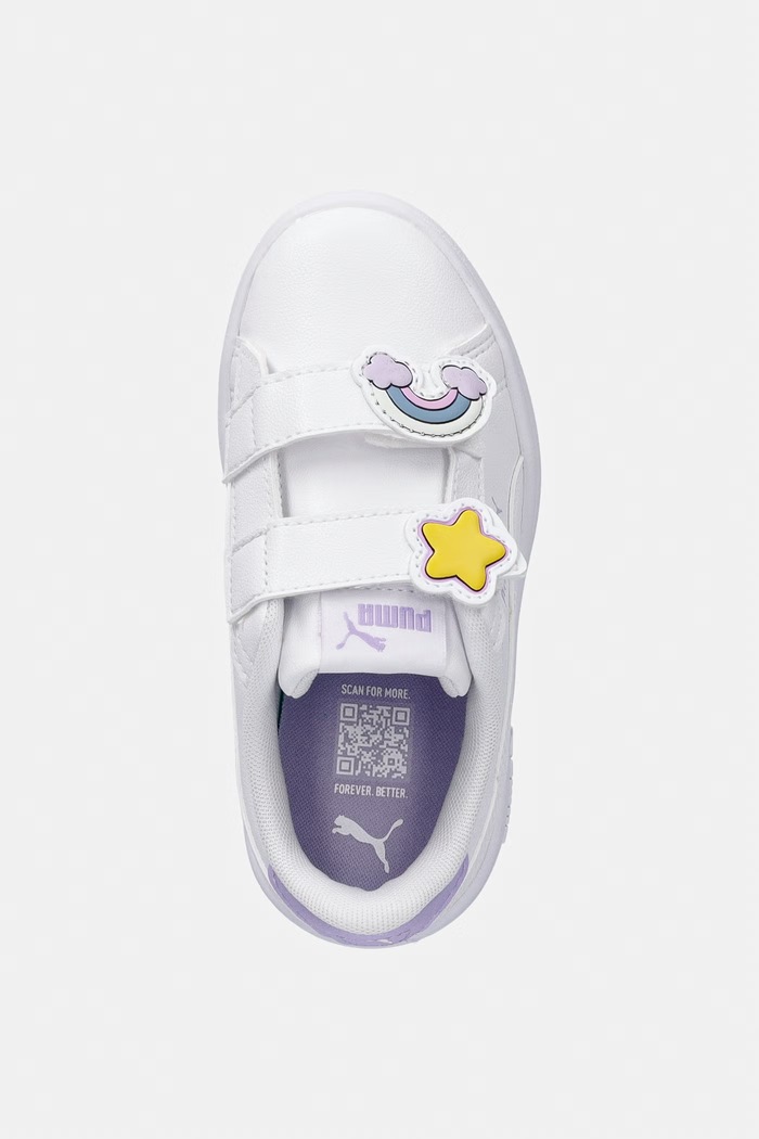 Puma Puma Smash 3.0 Badges V PS sneakersy dziecięce biały 397286