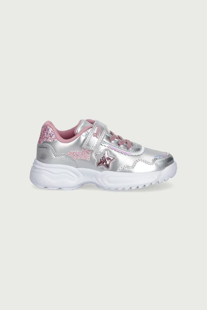 Primigi Sneakersy dziecięce 2462600 srebrny AW26