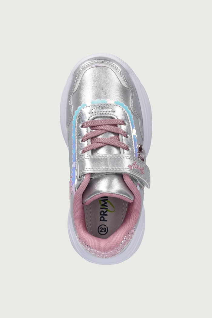 Sneakersy dziecięce Primigi 2462600 srebrny