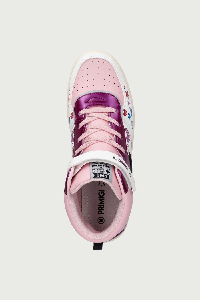 Sneakersy dziecięce Primigi 2459900 biały
