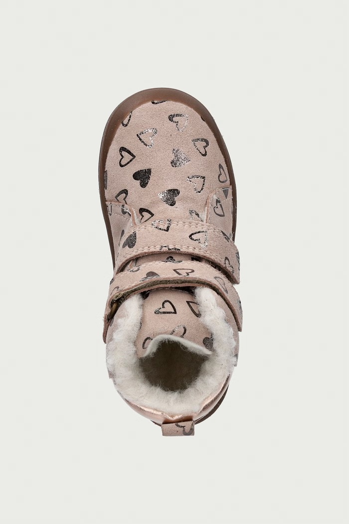 Primigi buty zimowe dziecięce zamszowe beżowy 2400155