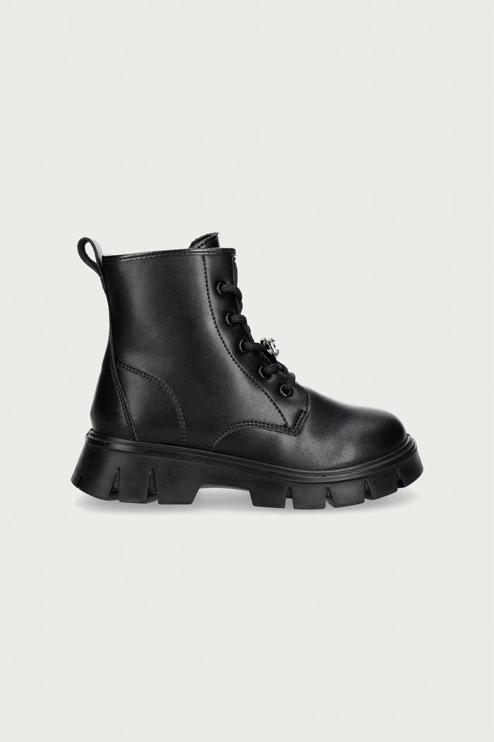 Primigi workery dziecięce skórzane 2377211.27.30 czarny AW26
