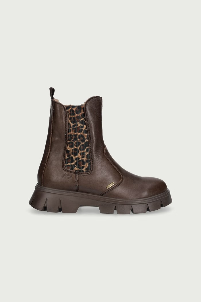 Primigi Botki dziecięce skórzane 2377111.31.35 brązowy AW26