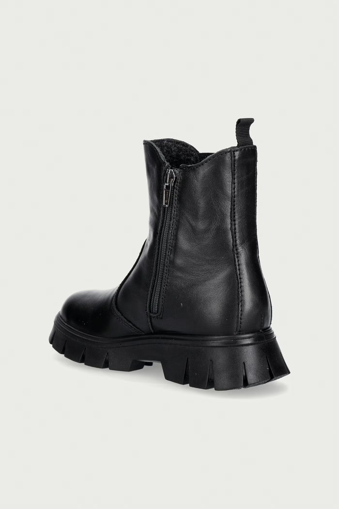 BIMBA Primigi stivali Chelsea per bambini in pelle 2377100.31.35 nero