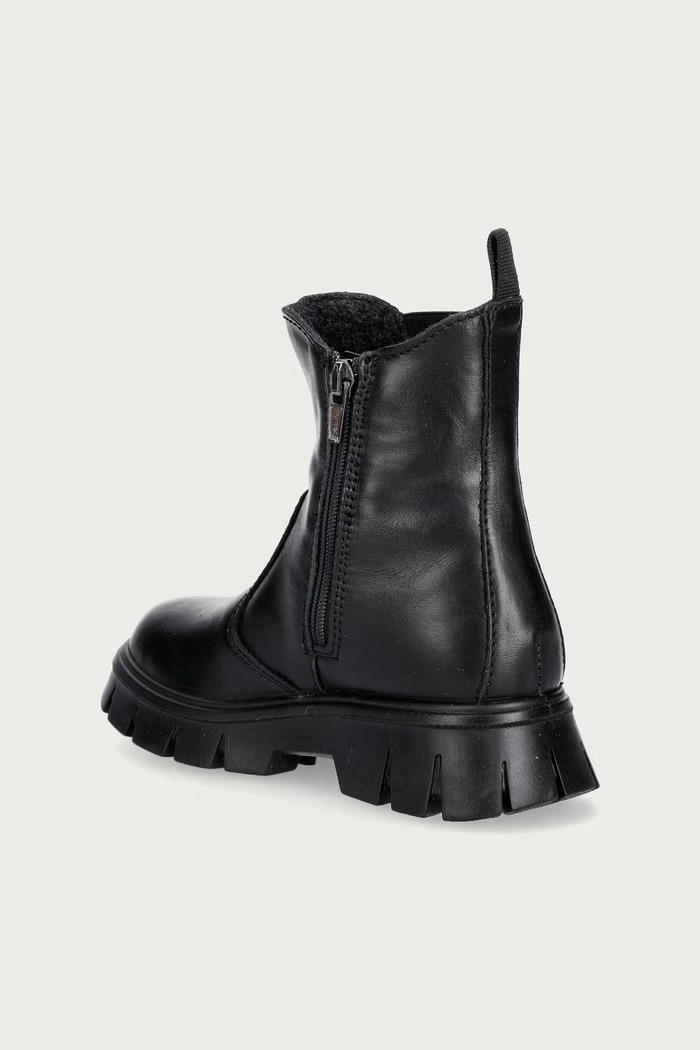 BIMBA Primigi stivali Chelsea per bambini in pelle 2377100.27.30 nero