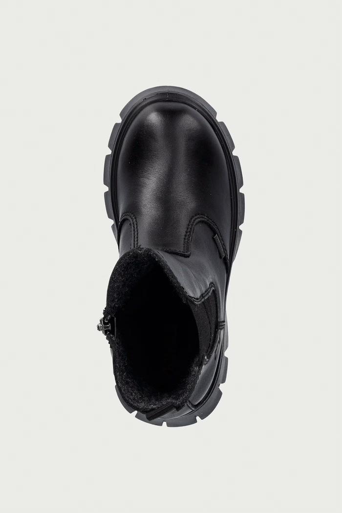 Primigi stivali Chelsea per bambini in pelle nero 2377100.27.30