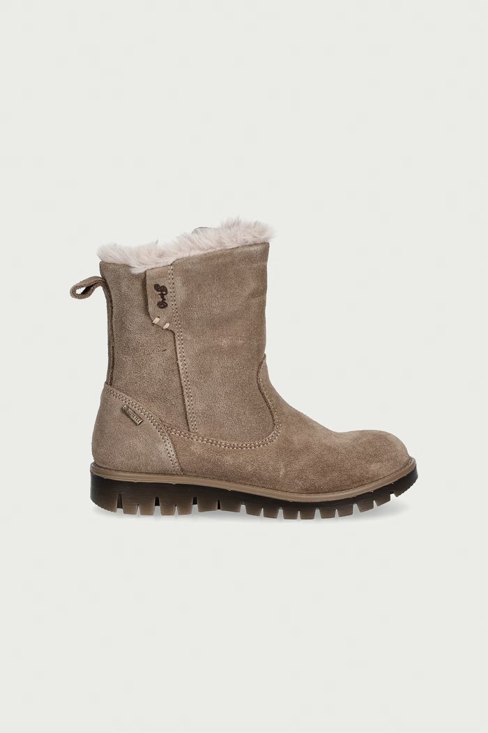 Primigi buty zimowe dziecięce zamszowe 2374622.25.30 beżowy AW26