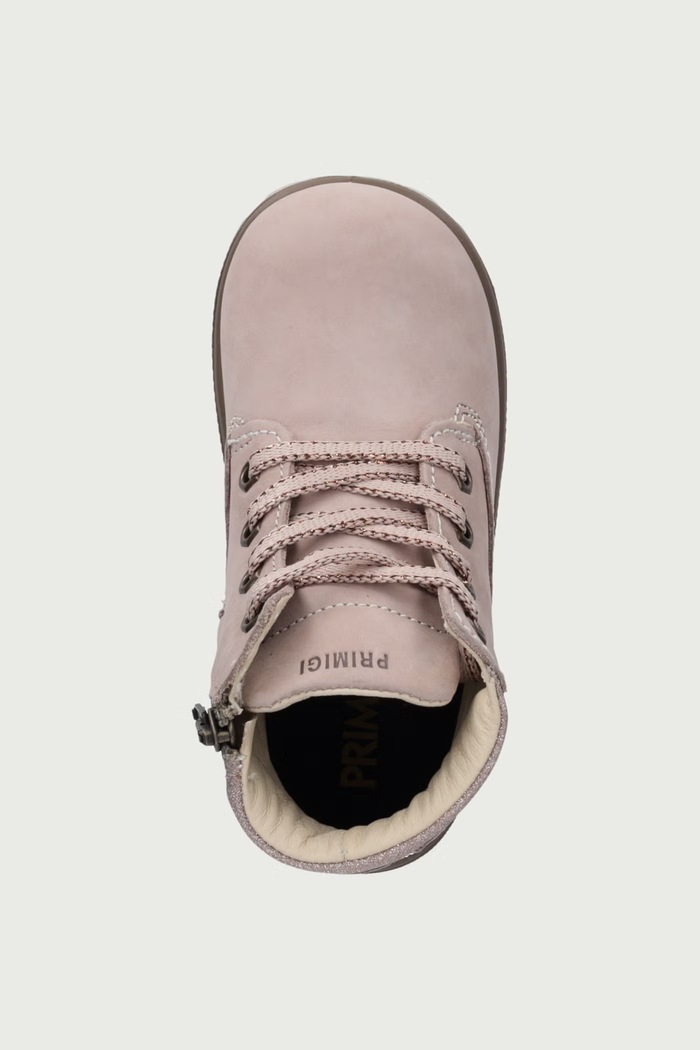 Buty dziecięce nubukowe Primigi 2360111 różowy