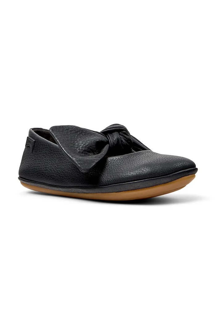 Camper балетки для детей кожаные Right Kids K800702.28.34 чёрный AW26