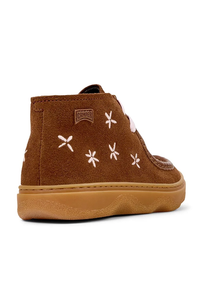 Dziewczynka Camper Trzewiki dziecięce nubukowe Kiddo Kids K900398.G.35.38 brązowy