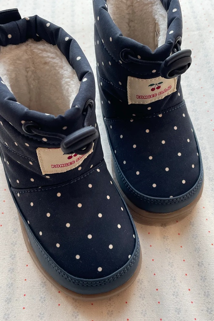Konges Sløjd Śniegowce dziecięce STORMA BOOT KS105771.G.9BY2 granatowy AW26