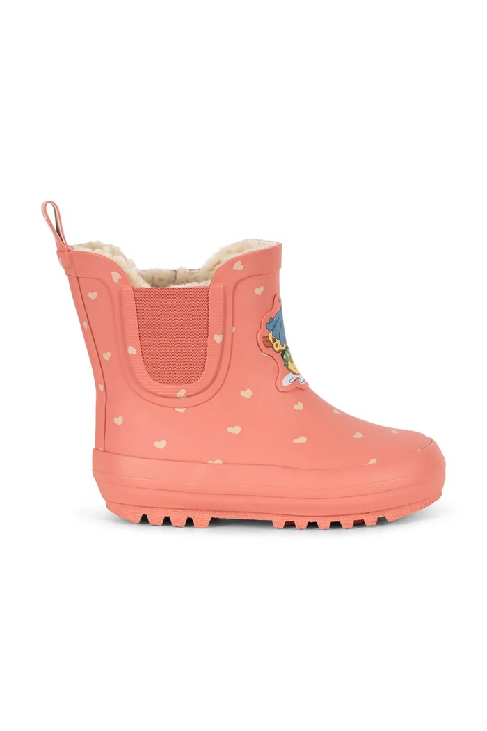 Konges Sløjd γαλότσες παιδικές ROI PRINTED RAIN BOOT KS105766.G.9BY2 ροζ AW26