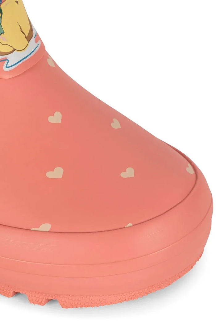 Κοριτσίστικα Konges Sløjd γαλότσες παιδικές ROI PRINTED RAIN BOOT KS105766.G.9BY2 ροζ