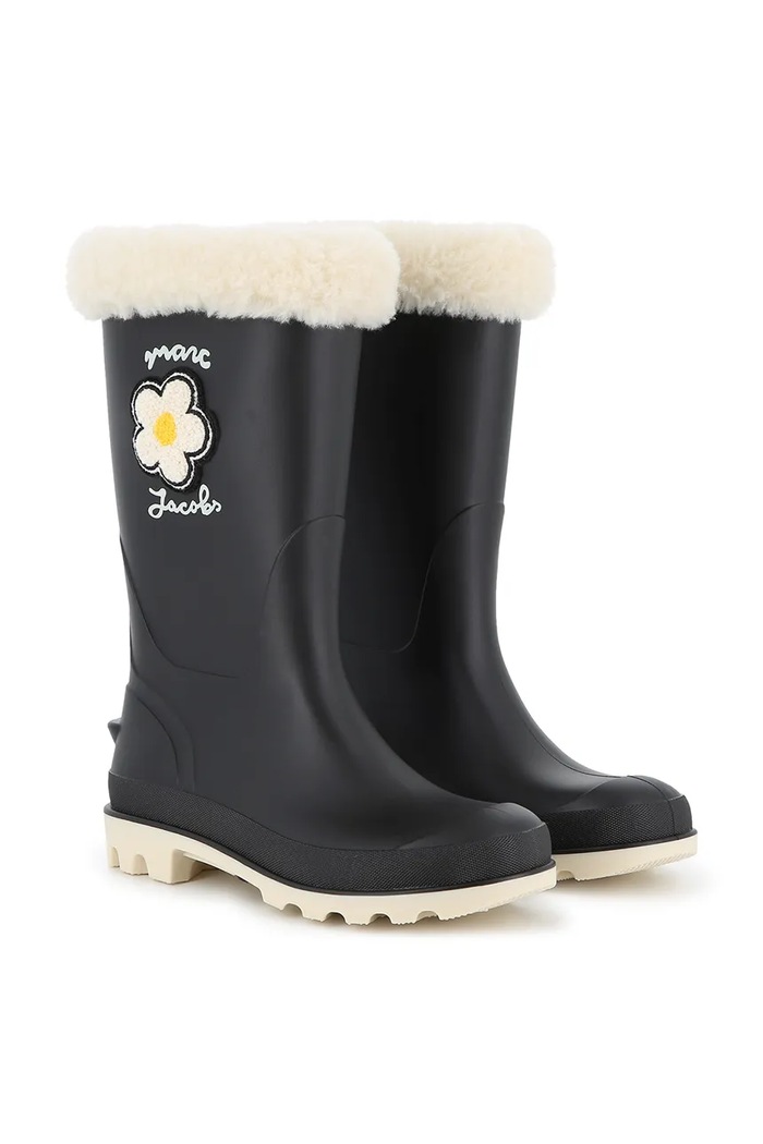 MARC JACOBS Gumene čizme za djecu W61082 crna AW26