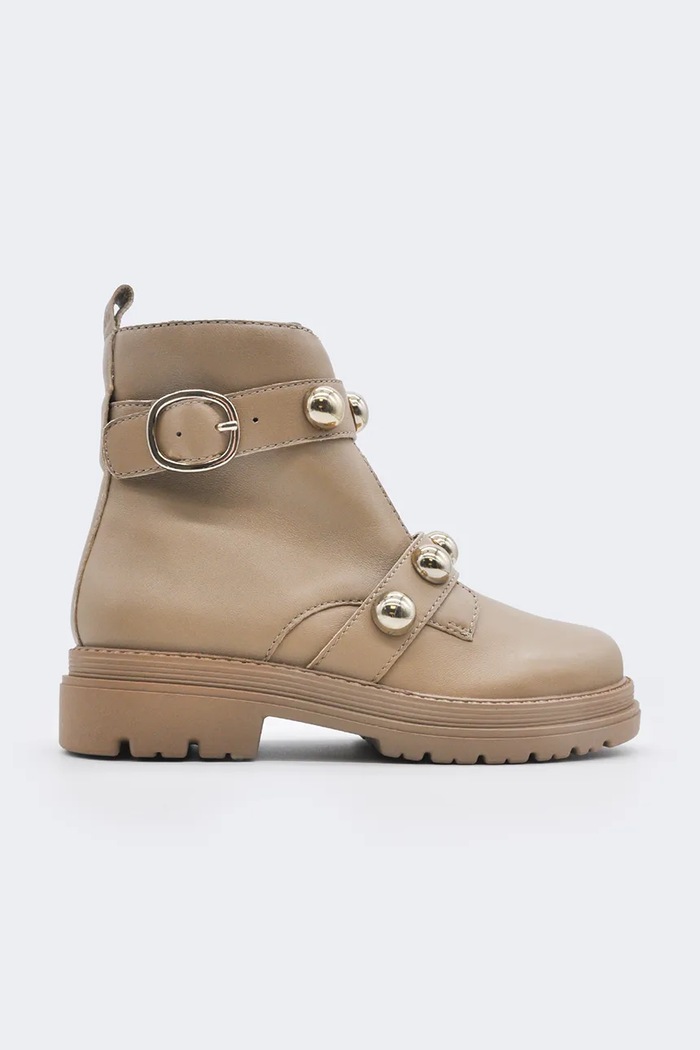 Abel&Lula Kotníkové boty dětské 5941.8.Mini.9BY2 béžová AW26