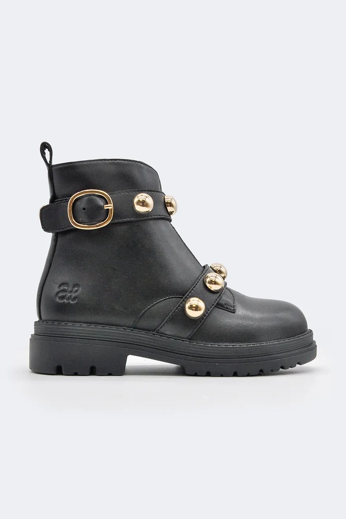 Abel&Lula Kotníkové boty dětské 5941.8.Mini.9BY2 černá AW26