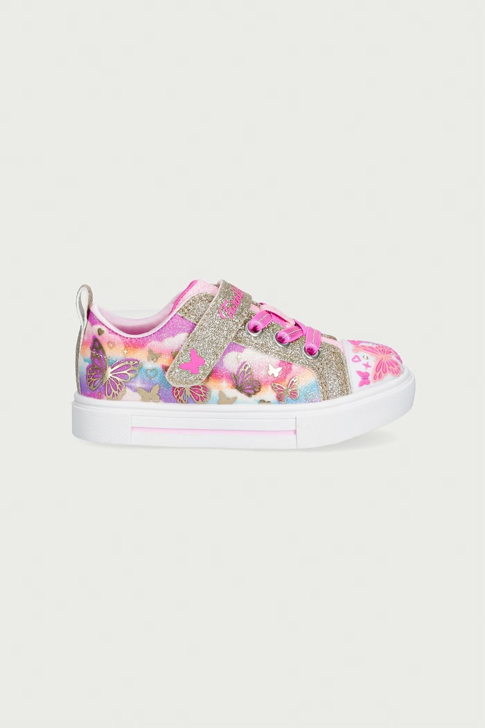 Skechers TWINKLE SPARKS - BUTTERFLY SK tenisówki dziecięce 314470NC multicolor AW26