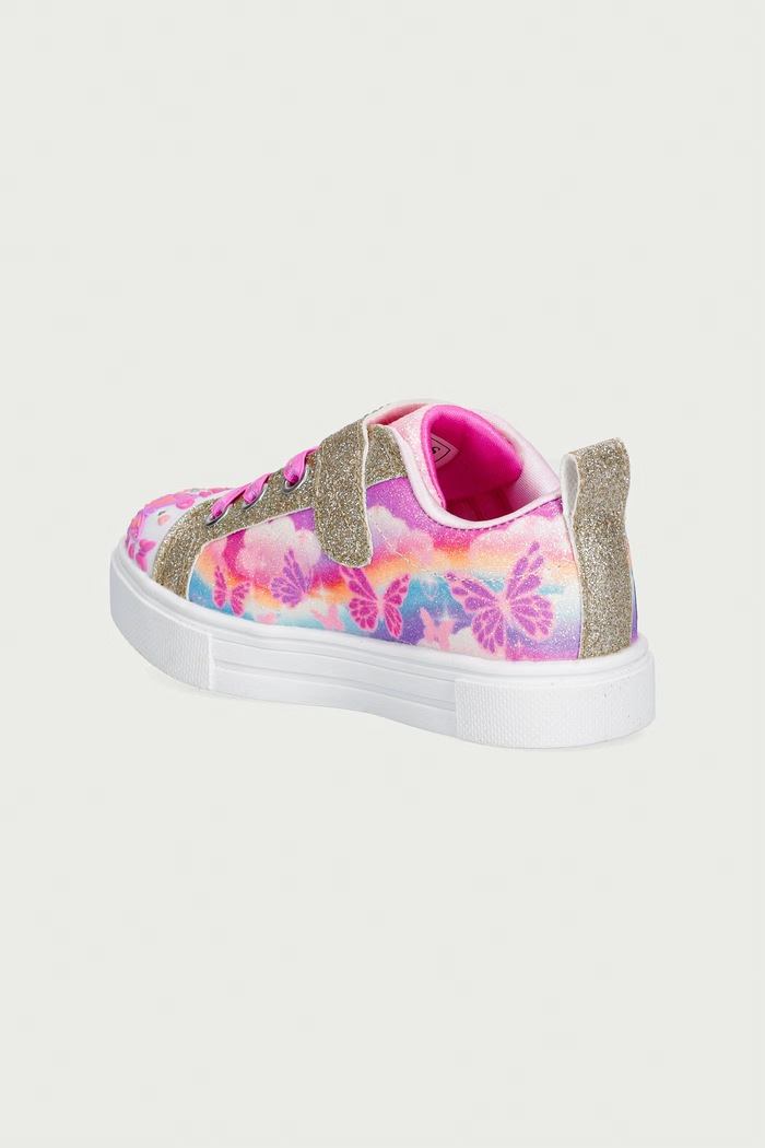 Dziewczynka Skechers TWINKLE SPARKS - BUTTERFLY SK tenisówki dziecięce 314470NC multicolor
