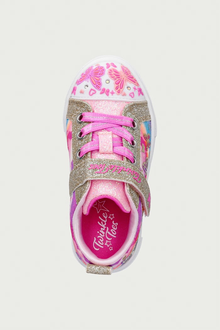 Skechers TWINKLE SPARKS - BUTTERFLY SK tenisówki dziecięce multicolor 314470NC