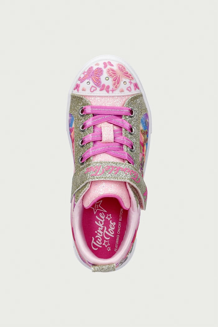Skechers TWINKLE SPARKS - BUTTERFLY SK tenisówki dziecięce multicolor 314470LC